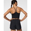Nike Women’s Indy Sports Bra Tank (Light Support)(Black/White)