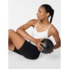 Nike Women’s Indy Sports Bra Tank (Light Support)(White/Black)