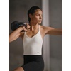 Nike Women’s Indy Sports Bra Tank (Light Support)(White/Black)