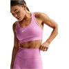 Nike Women’s One High-Waisted 5″ Bike Shorts(Light Magenta/White)