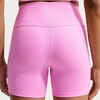 Nike Women’s One High-Waisted 5″ Bike Shorts(Pink Rise/White)