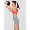 Nike Women’s One High-Waisted 5″ Bike Shorts(Smoke Grey/Heather/White)