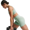 Nike Women’s One High-Waisted 5″ Bike Shorts(Steam/White)