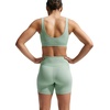 Nike Women’s One High-Waisted 5″ Bike Shorts(Steam/White)