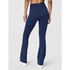 Nike Women’s One High-Waisted Flared Leggings(Midnight Navy/White)