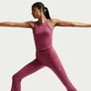 Nike Women’s One High-Waisted Flared Leggings(Pink Smoke/White)