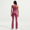 Nike Women’s One High-Waisted Flared Leggings(Pink Smoke/White)