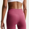 Nike Women’s One High-Waisted Flared Leggings(Pink Smoke/White)
