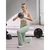 Nike Women’s One High-Waisted Flared Leggings(Steam/White)
