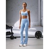 Nike Women’s One High-Waisted Flared Leggings(Work Blue/White)