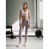 Nike Women’s One High-Waisted Seamless Tight(Light Violet Ore/White)