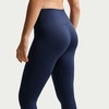 Nike Women’s One High-Waisted Seamless Tight(Midnight Navy/White)