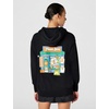 Nike Women’s Phoenix Fleece Oversized Pullover Basketball Hoodie(Black)