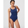 Nike Women’s Powerback One-Piece(Midnight Navy)