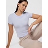 Nike Women’s Sportswear Chill Knit T-Shirt(Hydrogen Blue/Sail)