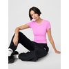 Nike Women’s Sportswear Chill Knit T-Shirt(Light Magenta/White)