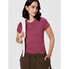 Nike Women’s Sportswear Chill Knit T-Shirt(Pink Smoke/Sail)