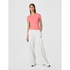 Nike Women’s Sportswear Chill Knit T-Shirt(Sea Coral/White)