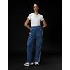 Nike Women’s Sportswear Classic Mid-Rise Open-Hem Pants(Mystic Navy/White/Sail)