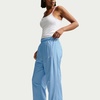 Nike Women’s Sportswear Classic Mid-Rise Open-Hem Pants(Work Blue/Sail)