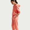 Nike Women’s Sportswear Club Fleece Mid-Rise Joggers(Crimson Bliss/White)