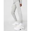 Nike Women’s Sportswear Club Fleece Mid-Rise Joggers(Dark Grey Heather/White)