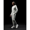 Nike Women’s Sportswear Club Fleece Mid-Rise Joggers(Dark Grey Heather/White)