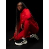 Nike Women’s Sportswear Club Fleece Mid-Rise Joggers(University Red/White)