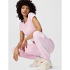 Nike Women’s Sportswear Club Fleece Mid-Rise Oversized Sweatpants(Pink Foam/White)