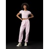 Nike Women’s Sportswear Club Fleece Mid-Rise Oversized Sweatpants(Pink Foam/White)