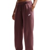 Nike Women’s Sportswear Club Fleece Mid-Rise Oversized Sweatpants(Tattoo/White)