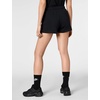Nike Womens Sportswear Club Fleece Mid-Rise Shorts(Black/White)