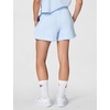 Nike Womens Sportswear Club Fleece Mid-Rise Shorts(Celestine Blue/White)