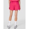 Nike Womens Sportswear Club Fleece Mid-Rise Shorts(Rush Pink/White)