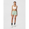 Nike Womens Sportswear Club Fleece Mid-Rise Shorts(Steam/White)