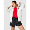 Nike Women’s Studio Fleece Full Zip Hoody(Birch Heather/Black)