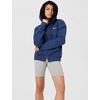 Nike Women’s Studio Fleece Full Zip Hoody(Midnight Navy/Sail)