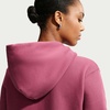 Nike Women’s Studio Fleece Full Zip Hoody(Pink Smoke/Sail)