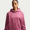 Nike Women’s Studio Fleece Full Zip Hoody(Pink Smoke/White)