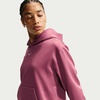 Nike Women’s Studio Fleece Full Zip Hoody(Pink Smoke/White)