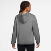 Nike Women’s Studio Fleece Full Zip Hoody(Smoke Grey/Heather/White)