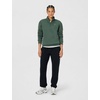 Nike Women’s Studio Fleece Quarter Zip Pullover(Camo Green/Sail)
