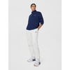 Nike Women’s Studio Fleece Quarter Zip Pullover(Midnight Navy/Sail)