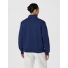 Nike Women’s Studio Fleece Quarter Zip Pullover(Midnight Navy/Sail)