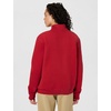 Nike Women’s Studio Fleece Quarter Zip Pullover(Tough Red/Sail)