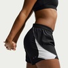 Nike Women’s Tempo Swoosh Dri-FIT Running Shorts(Black/White/Cool Grey)
