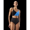 Nike Women’s V-Neck Midkini(Black)