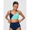 Nike Women’s V-Neck Midkini(Midnight Navy)