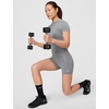 Nike Women’s Victory Baselayer Dri-FIT Mid-Rise 5″ Biker Short(Smoke Grey/Heather/Black/White)