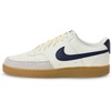Nike Men’s Court Vision Low Shoes(Sail/Midnight Navy/Gum Light Brown)